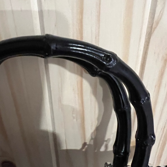 - Womens handmade clutch bag black and white cute! - Picture 3 of 3